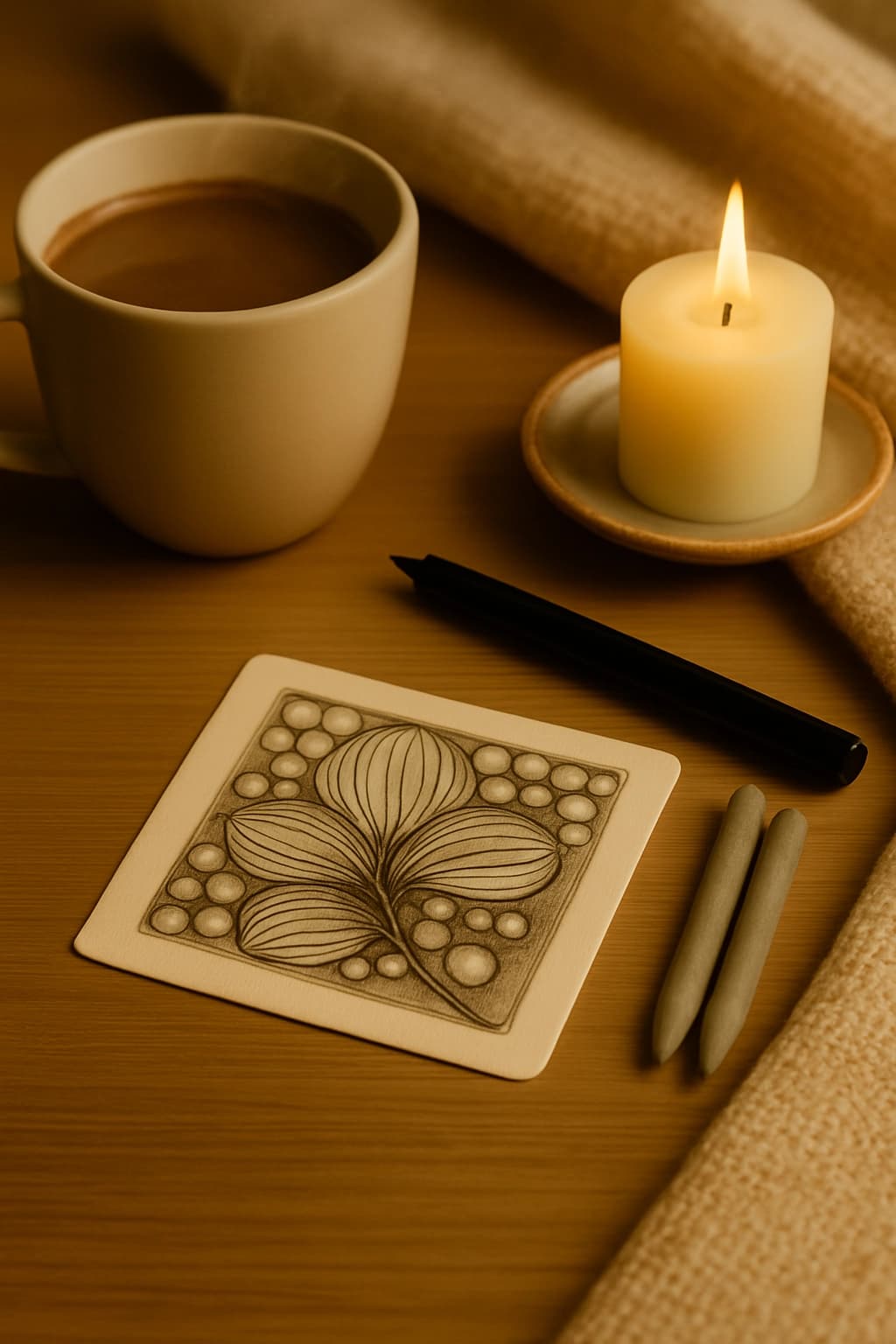 Photo des crayons vendus en boutique